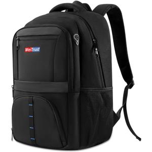 Travel Laptop Backpack, 40L Water-Resistant & Durable Business Backpack, Airline-Approved for Carry-On, Fits 17.3-inch Laptops, Suitable for School & Daily Commute