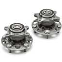 512257 2PCS Rear Wheel Hub Bearing Assembly Compatible with Civic 2006 2007 2008 2009 2010 2011 5 Lug with ABS