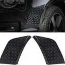 Front Wheel Arch Guard Compatible with Land Rover Defender 90/110/130 2020-2025 ABS Anti-Scratch Fender Protector Kit | Glossy Black Trim Cover, No Drill Installation & Off-Road Protection