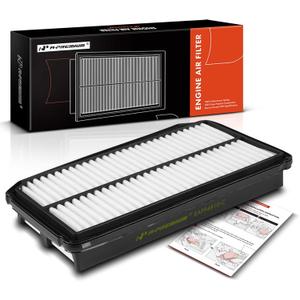 A-Premium Engine Air Filter Compatible with Honda Odyssey 2002 2003 2004 3.5L, Replace# 17220P8FA10