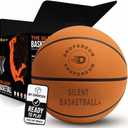 Silent Basketball Size 7 (29.5”) - The Official Silent Basketball Size 7 (29.5"), Size7 Indoor Basketballs, Airless Quiet Indoor Basket Ball, Grooved Airless Indoor-Basketball for Quiet Dribbling