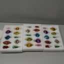 30 Pcs Christmas Vintage Retro Glass Ornaments Bulk, Mini Antique Mercury Glass Ornaments for Christmas Tree Small Hand Blown Ball for Xmas Vintage Holiday Decoration (Multicolor)