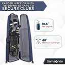 Samsonite Tour Classic Golf Hard Case Golf Travel Bag, Lightweight & Durable ABS Shell, 360 Degree Multi-Directional Wheels, 17"L x 14"W x 57"H
