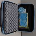 ARTDOT 60 Slots Storage Container for Diamond Art Kits for Adults,Portable Bead Storage Boxes for Diamond Painting Accessories and Tools (Medium, Blue)