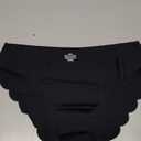 voenxe Seamless Bikini Underwear for Women, No Show Ladies Panties, Invisible Hipster Panty Brief Undies, Low Rise Cheeky, 5 Pack (XL,Black)