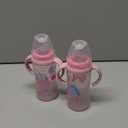 NUK Learner Cup, 10 oz, 8+ Months, 2 Count  BPA Free, Spill Proof Sippy Cup (Pink Kingdom)