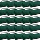 25 Ct of Roll-Up Blankets for Camping, Travel, Outdoors, Beach, Picnics Hunter Green Hook + Loop Closure for Easy Use in Cars & on Airplanes Customizable for Promotions & Events