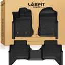 LASFIT Floor Mats for Ford Ranger 2026 2025 2024 SuperCrew Carpet Floor