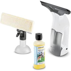 Krcher WV 1 Electric Window Vacuum Squeegee 10" - Perfect for Showers, Mirrors, Glass, and Countertops - Electric Squeegee
