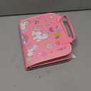 Busy Board Montessori Toys for Toddler Girl Birthday Gifts, Busy Book Sensory Learning Toys for Toddlers, Educational Activities Airplane Car Travel Toy for Girls (Pink)