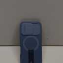 SURITCH for iPhone 16 Pro Max Case with Magnetic Camera Slide Cover and Adjustable Kickstand, Compatible with MagSafe, Shockproof Bumper Case Slim Protective Cover 6.9 Inch, Blue