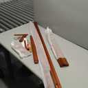 Large A-Frame Wooden Painting Display Walnut Easel, Large Adjustable Pine Wood Standing Easel Holding Canvas Up to 60'', Solid Wood for Display, Wedding Sign or Painting-Walnut