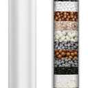 FEELSO Shower Filter for Handheld Shower Head, 2 Pack 15 Stage Replacement Filters for Hard Water Remove Chlorine and Harmful Substances