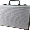 SEETOOOGAMES 200pcs Capacity Empty Aluminum Poker Chip Case Only