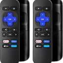 2 Pack Replacement Remote for Roku-Box-Express-Player-Premiere - NOT for Any TVs or Sticks