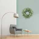 Eucalyptus Wreaths for Front Door Winter 22Inch Spring Eucalyptus Wreath Green Greenery All Seasons Artificial Wreaths for Outdoor Outside Indoor Window Porch Home Farmhouse Hanging Decorations