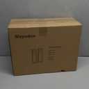 15" Large Outdoor Wall Lights, 2 Pack Matte Black Outdoor Sconces, Modern Waterproof Exterior Lighting Fixtures with Clear Glass Shade for Front Door, Porch, Garage