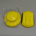 VIBRATITE 5 Inch Hook and Loop Round & Mouse Hand Sanding Block, Ideal for Woodworking, Furniture Restoration, Home and Automotive Body,Sanding Pad Hook Backing Plate for Sanders or Polishers,2PCS