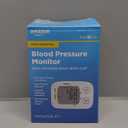 Amazon Basic Care Wrist Blood Pressure Monitor - Digital BP Monitor with Large Display and Intelligent Inflation Technology