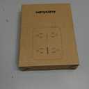 PD 30W USB C Power Strip Surge Protecor, HANYCONY 8 Outlets 4 USB(2 USB C Ports), 1080J Desk Charging Station for Multiple Devices, 6 Ft Flat Plug Extension Cord for College Dorm Room Essentials