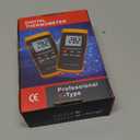 Dual Input K-Type Digital Thermometer for HVAC, air Conditioner, Furnace, Heater