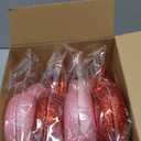 Lineshading 8 Pack Large Valentine's Day Heart Ornaments for Tree 8 Inch Red Pink Glitter Heart Ornaments Valentines Wreaths Foam Hang Valentines Decoration for Front Door Holiday Wedding Anniversary