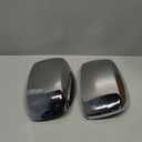 IKON MOTORSPORTS Chrome Side Mirror Covers, Compatible with 2008-2016 Chrysler Town & Country & 2008-2020 Dodge Grand Caravan & 2009-2014 VW Routan, Rear View Mirror Protector Cap 2 PCS