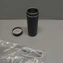 Travel Electric Kettle Portable Mini Kettle,Small Hot Water Boiler with 4 Temperature Settings,304 Stainless Steel,Fast Boiling Water with Auto Shut-Off and Boil Dry Protection,400ml (Grey, 400ml)