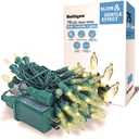 75 LED Soft Twinkle Lights, Slow Twinkling Christmas Lights, 37 of 75 Lights Twinkle, Waterproof Gentle String Lights, UL Certified 28 Ft Connectable Indoor Outdoor Decoration (Warm White)