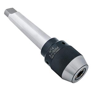 Chum Power 1/8"-5/8" Special Heavy Duty Keyless Drill Chuck with Integrated Shank, MT4 Shank, Titanium Jaws