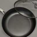 Anolon Achieve Hard Anodized Nonstick Saut Pan with Lid, 3 Quart - Silver