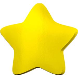 80 pcs Gold Star Shape Cutouts, UNIIDECO Bulletin Board Decorations Cardboard Cut Outs, Classroom Decor Kid Teachers DIY Crafts Projects Supplies, Cardstock Party Decoration for Wall