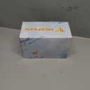 Youth Soccer Ball Size 3/4/5, Kids Outdoor Play Game Training Practice Soccer Ball for Teen Boy Girl Indoor Outdoor with 1 Pump 1 Net Bag and 1 Gift Box (White)