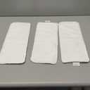 3 Microfiber Inserts for Junior Diapers 4 Layer 6.6inchesX16.1inches (3 Microfiber Inserts)
