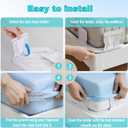 Bed Sheet Holders for Corners Keep Sheets Firm & Tight, Upgraded Bed Sheet Fasteners Easy No-Lift Installation,Each Bed Sheet Grippers with Dual-Side Lock,Universal Fit for Twin Queen King Mattress