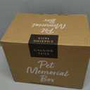 Pet Urns for Dogs - Dog Urns for Ashes, Suitable for All Pets - Includes Paw Print Kit, Picture Frame and Photo Book for a Lasting Tribute and Cherish Precious Memories (White)