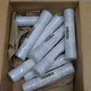 6 Inch Ceiling Fan Downrod Threaded, 1 Inch Outer Diameter Matte White Ceiling Fan Extension Rod (With Threads),Down Rods Compatible With Most Ceiling Fans, Easy Installation