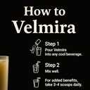 Velmira Colostrum Powder Gluten-Free, Fat-Free  Immune Support, Gut Health, Bovine. Skin & Hair Care for Men & Women 400+ Bioactive Nutrients  Keto Friendly Supplement. Colostrum -120 Servings