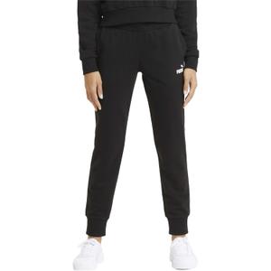 Puma Women's Essentials Fleece Sweatpants (Black), Medium