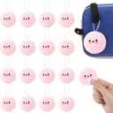 Simgoing 15 Pcs Volleyball Keychain Gift Bulk Mini Plush Ball Prizes Funny Sports Players Team Party Favors Gifts for Group