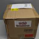 3-Piece Lighted Gift Boxes - Pre Lit Christmas Decoration with Ribbons for Indoor/Outdoor Use (8in) - Weather Resistant Yard Home Decor with Warm UL Lights