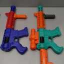 Marlrin Shooting Games Toys for Age 5 6 7 8 9 10+ Year Old Boys, Kids Toy Sports & Outdoor Game with Moving Shooting Target & 2 Popper Air Toy Guns & 24 Foam Balls, Gifts for Boys and Girls