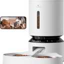 PETLIBRO Automatic Cat Feeder with Camera for Two Cats, 1080P HD Video with Night Vision, 5G WiFi Pet Feeder with Phone APP Control, 2-Way Audio for Cat & Dog, Low Food & Motion & Sound Alerts