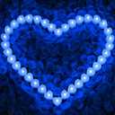 Caffox 3000Pcs Rose Petals with 36Pcs LED Tea Lights Candles, Rose Petals and Candles Set for Romantic Night, Romantic Decorations for Special Night, Valentine's Day, Wedding, Anniversary(Blue)