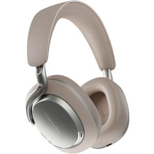 Bowers & Wilkins Px8 S2 Wireless Over-Ear Headphones, Active Noise Cancelling & Transparency Mode, High-Res Playback, 30H Playtime with Quick Charge, Bluetooth Headphones, Warm Stone