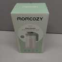 Momcozy Glass Breast Milk Pitcher, Formula Breastmilk Storage Container, Heat & Cold Resistant, No Leak Pitcher for Breastmilk with Wide Mouth, Fast Baby Formula Maker, 48OZ, 1 Count (Green)