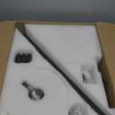 KNUN 56 inch Ceiling Fans with Lights, Brown Flush Mount Ceiling fan with Light and Remote/APP Control, 3CCT, Dimmable, Noiseless, Low Profile Ceiling Fan for Bedroom, Patio, Indoor/Outdoor Use