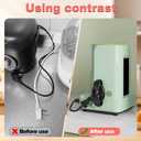 Cord Organizer for Appliances Cord Wrapper Cord Holder Cord Winder for Appliances Air Fryer, Coffee Maker, Blender, Pressure Cooker, Toaster (Green)