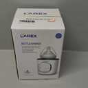 LAREX Bottle Warmer, Fast Baby Bottle Warmer for Breastmilk and Formula, with Timer and Accurate Temp Control, 8 in 1 Baby Milk Warmer BPA Free with Digital Display, Bottle Warmers for All Bottles (White+Grey)
