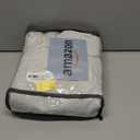 100% Blackout Curtains 84 inch Length 2 Panels Faux Linen Long Drapes for Bedroom Nursery Living Room Black Out Room Darkening Curtain Thermal Insulated Back Tab Rod Pocket(W52 x L84, Beige)